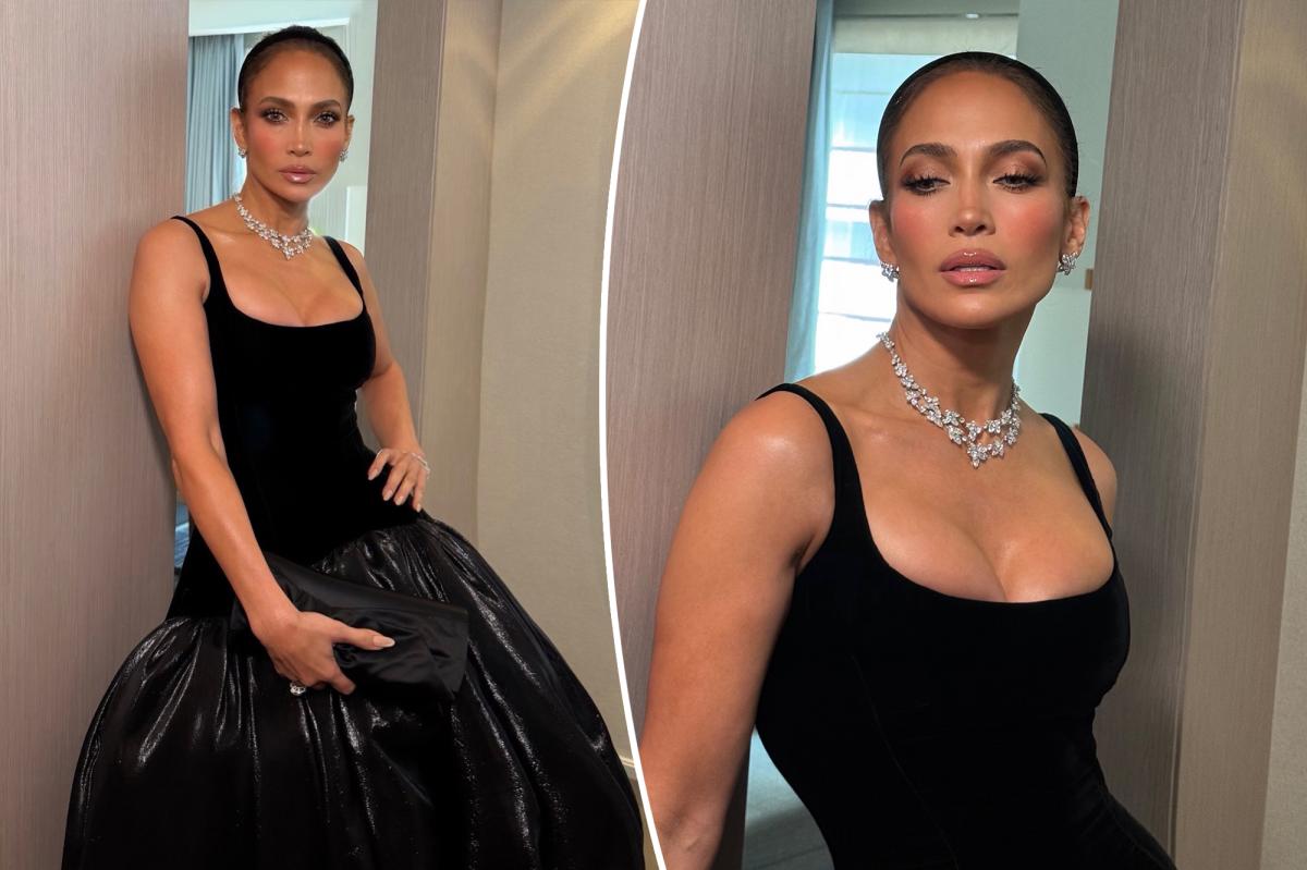 Jennifer Lopez Channels Audrey Hepburn at Taylor Swift and Travis Kelce's Glamorous Wedding