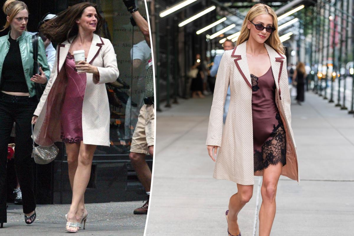 Lili Reinhart Stuns Fans with Her Secret Rom-Com Fashion Tributes