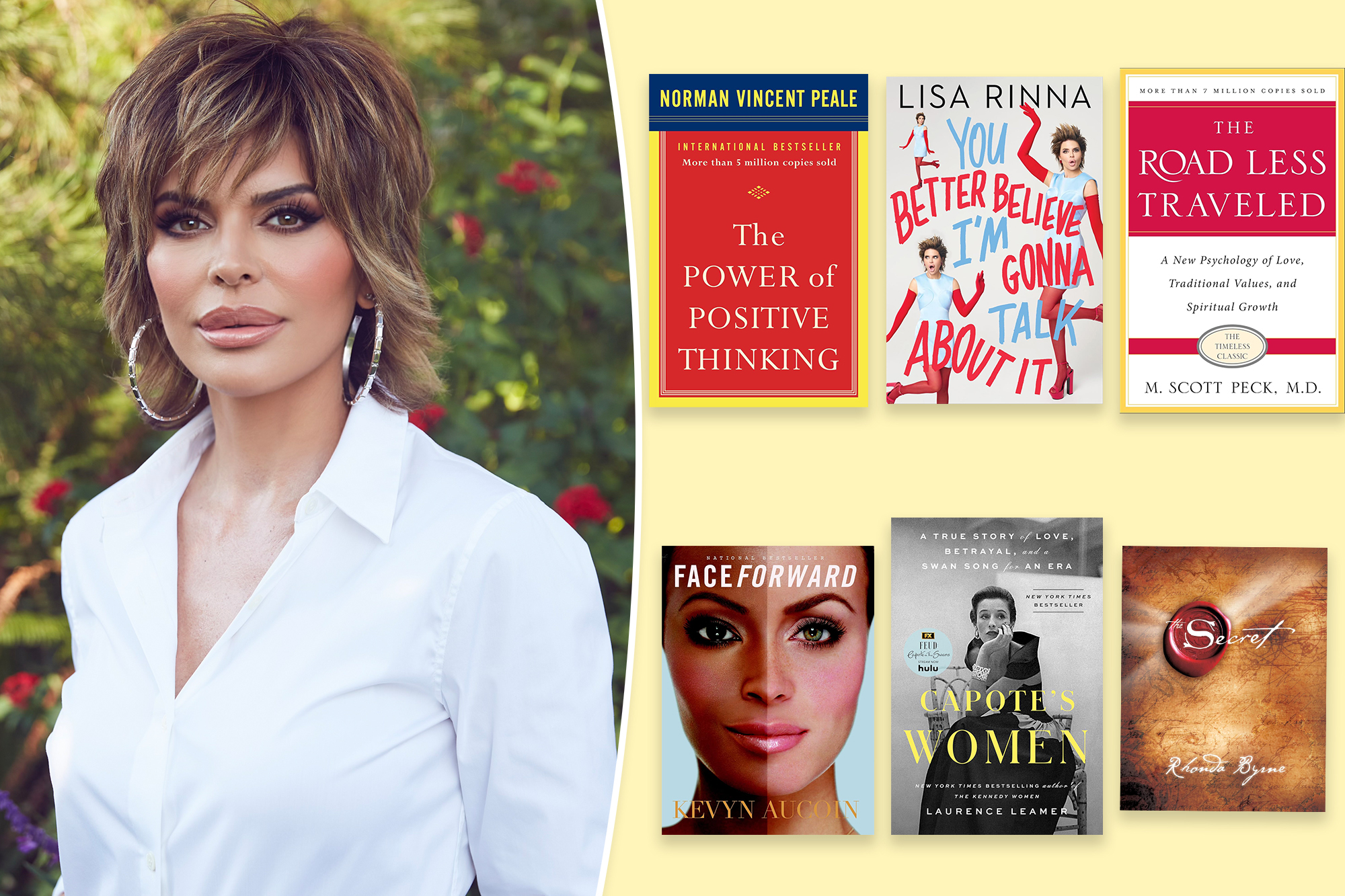 Lisa Rinna Reveals Her Go-To Books for Imagination Boost