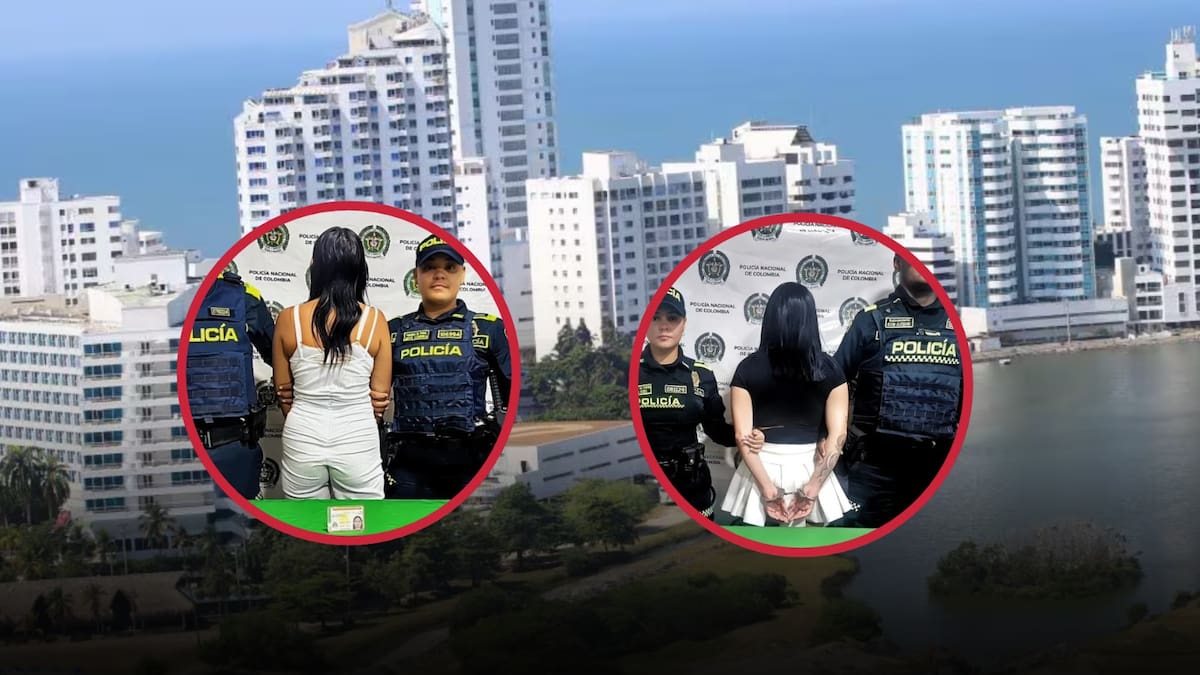 Capturan a dos mujeres en Cartagena por falsificación de identidad y posible robo a turistas