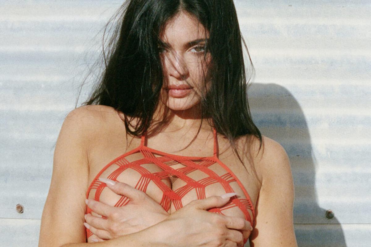Kylie Jenner returns to Wonderland in archival Jean Paul Gaultier fishnet dress