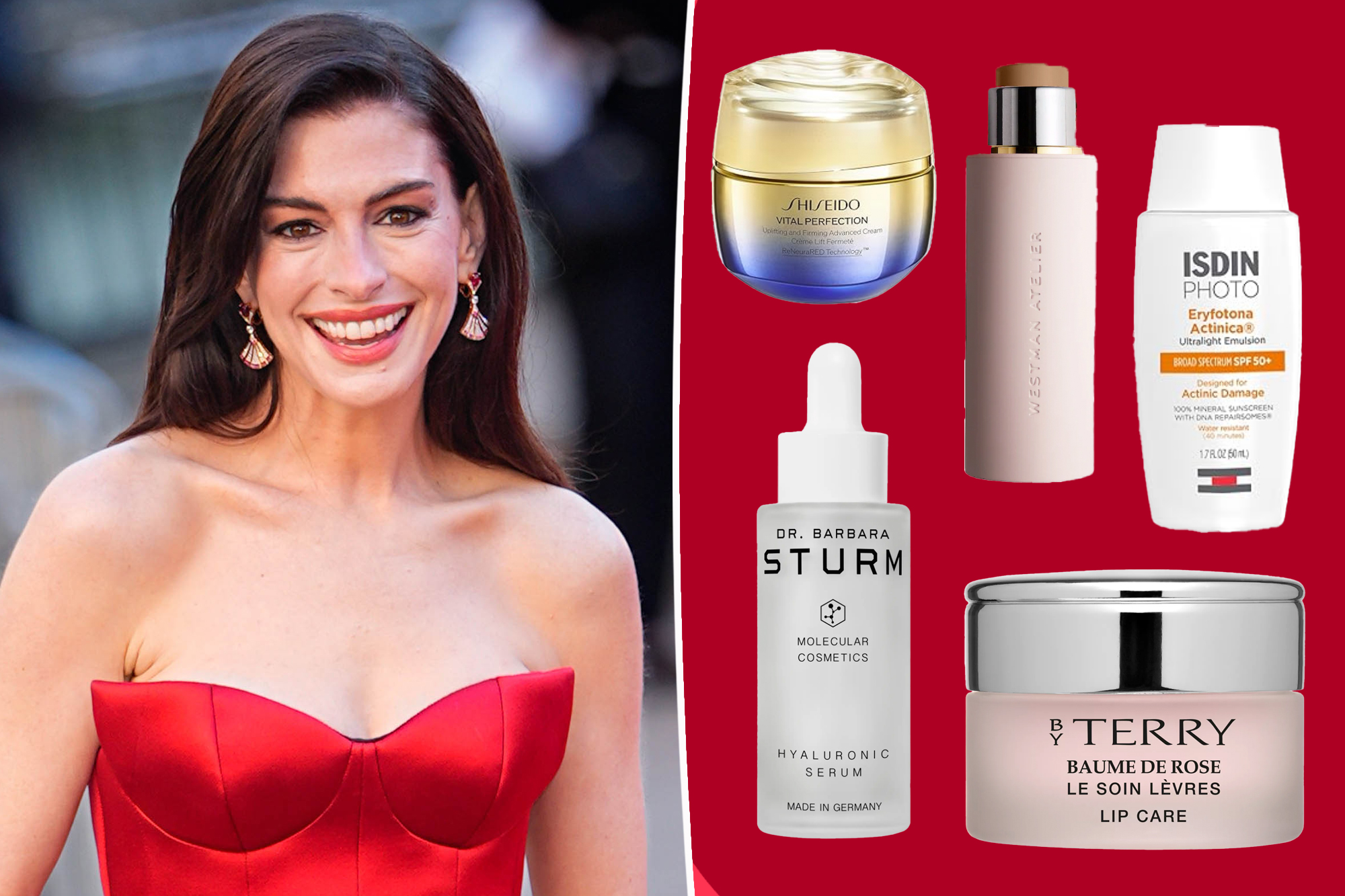 Anne Hathaway's Go-To Skin Care Reveals Surprising Favorites