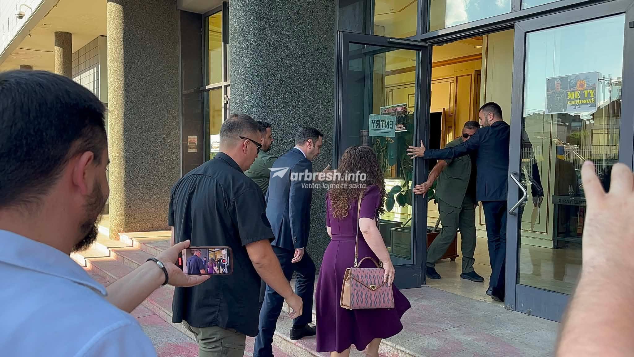 Abdixhiku and Osmani Arrive for Crucial Talks with Kurti