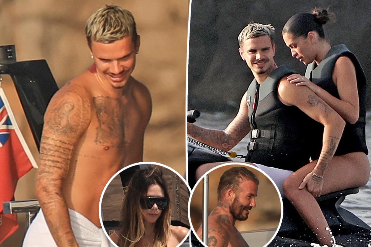 Romeo Beckham's Bold Yacht Moment in Ibiza Has Everyone Talking