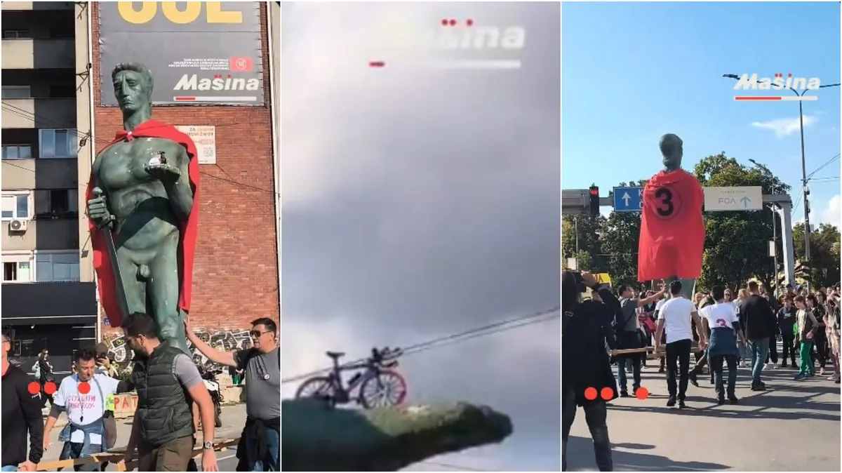 Kakav doček studente bicikliste čeka u Kragujevcu?
