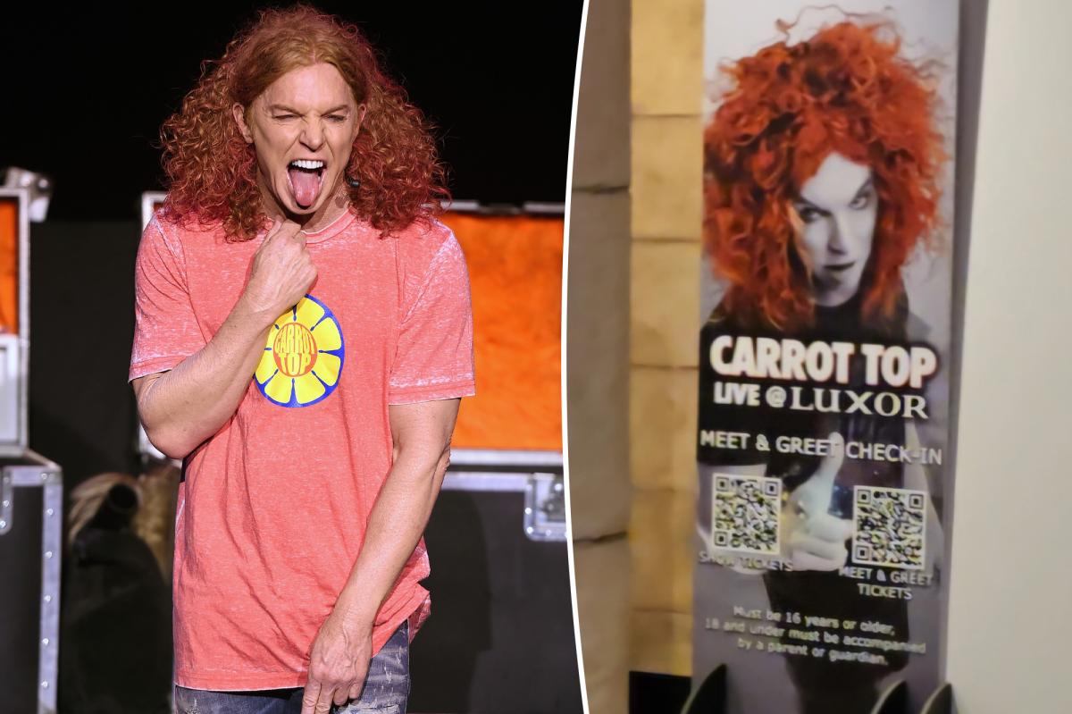Carrot Top in the Spotlight After Alleged Suicide Attempt and Extortion Drama