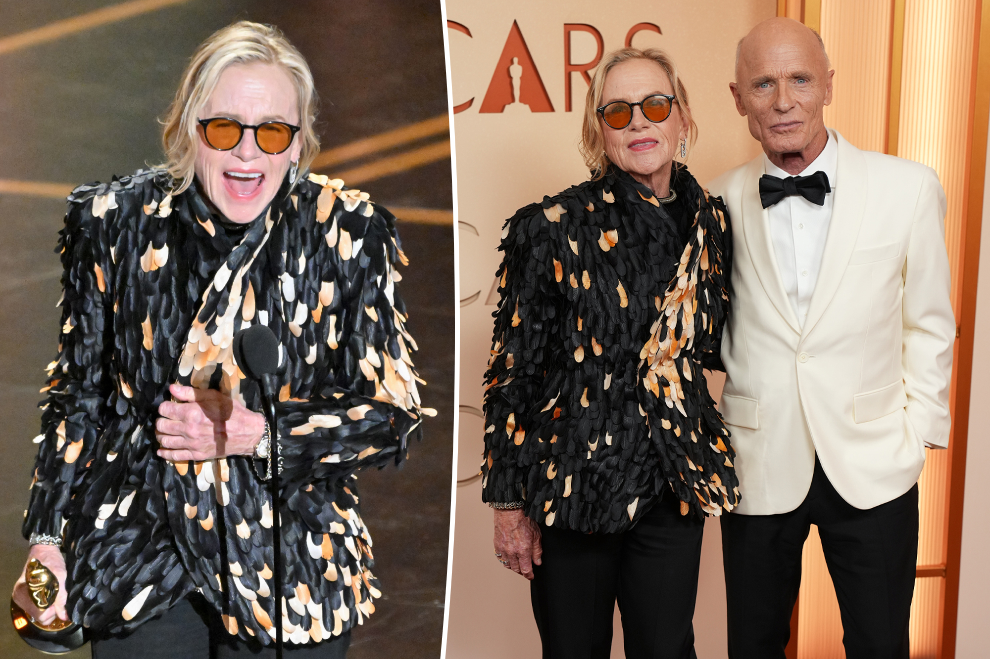 Amy Madigan's Heartfelt Oscars Speech Praises Husband Ed Harris After 'Weapons' Victory