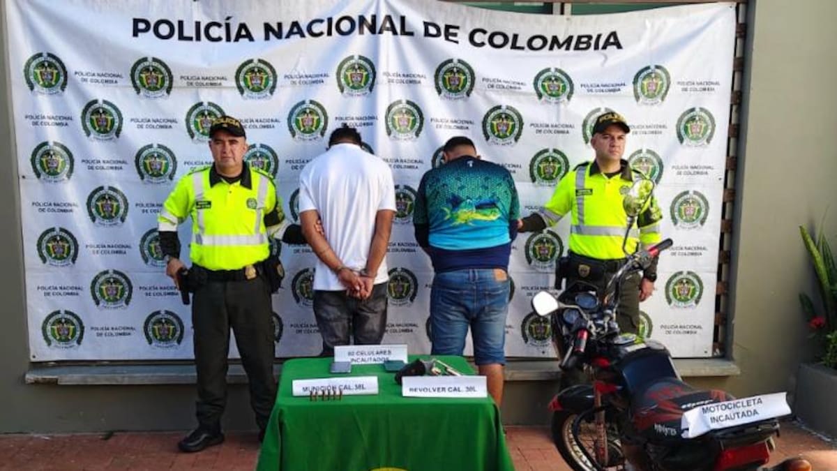 Capturan a 'Téllez' y 'El Gordo' en Cartagena; investigan su relación con robos en manada