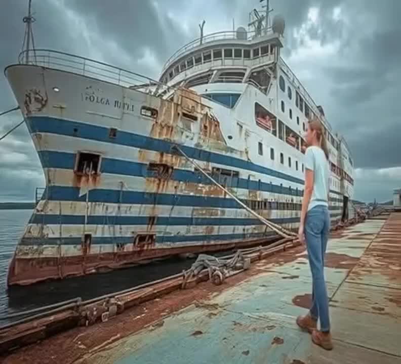 People laughed when she purchased a damaged ship, but their reaction changed when they discovered what was concealed within.