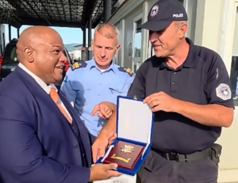 Kosovo Police Surprise Trump's Advisor with Heartfelt Gifts