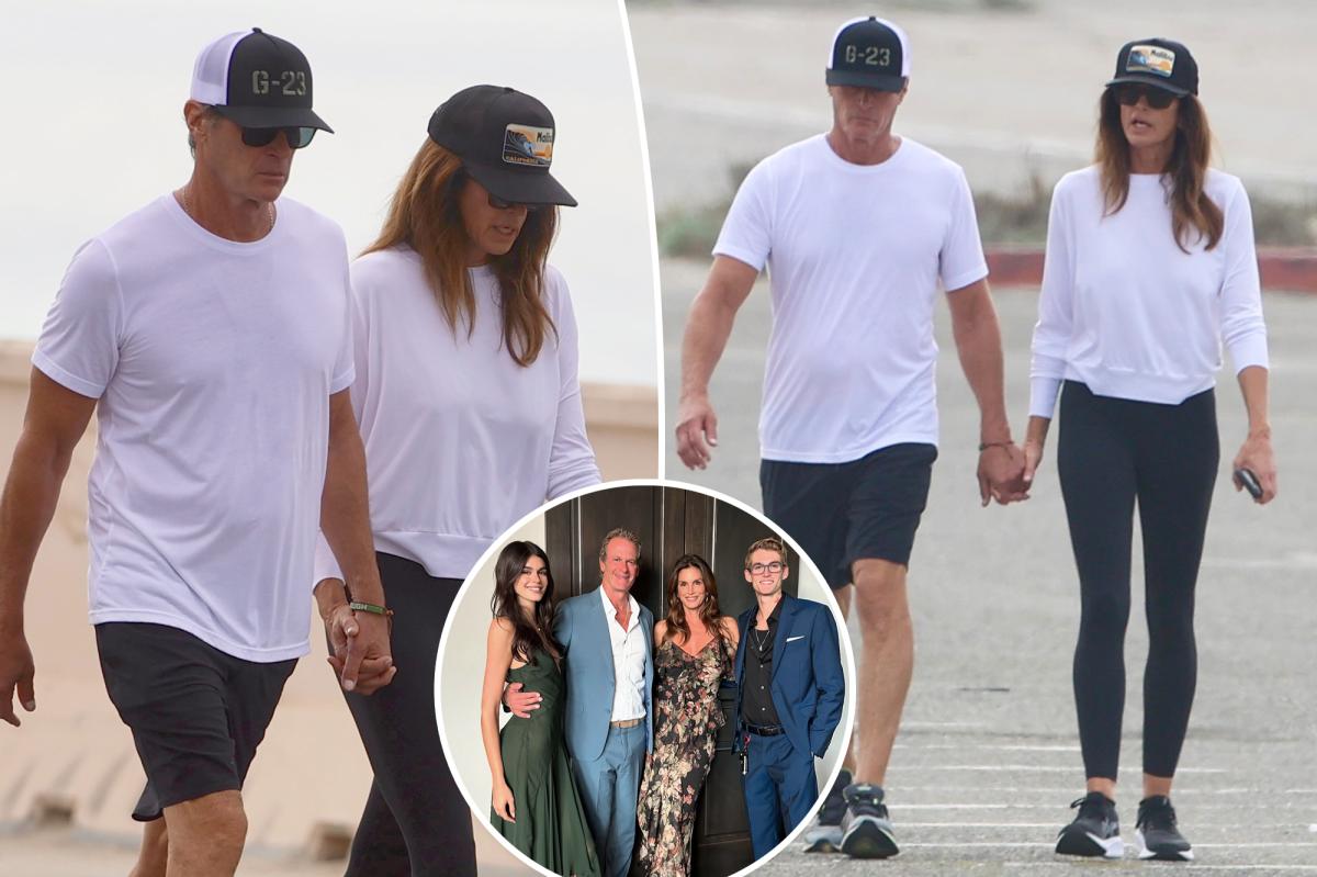Cindy Crawford and Rande Gerber step out together after son Presley's death