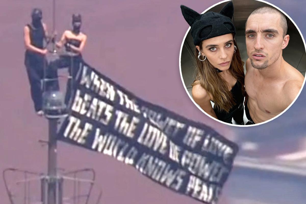 Daredevil Couple's Shocking Proposal on Empire State Building Antenna