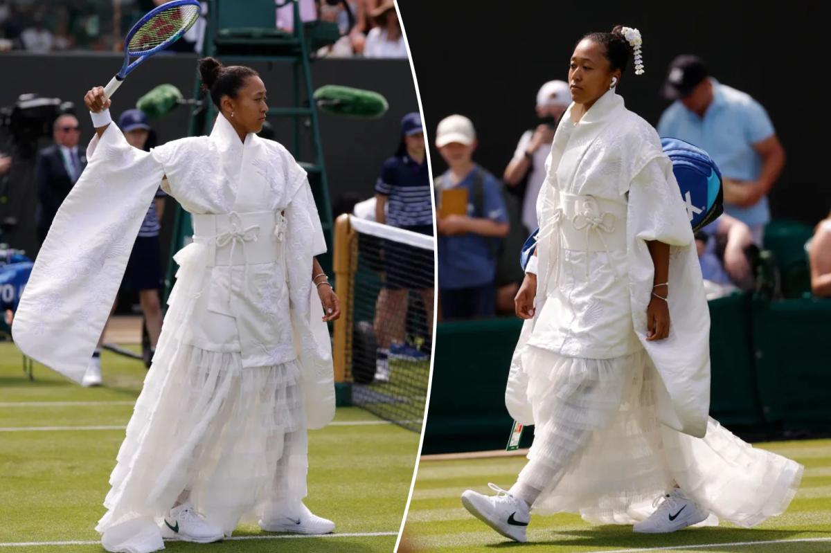 Naomi Osaka's Wimbledon Entrance Has Everyone Talking