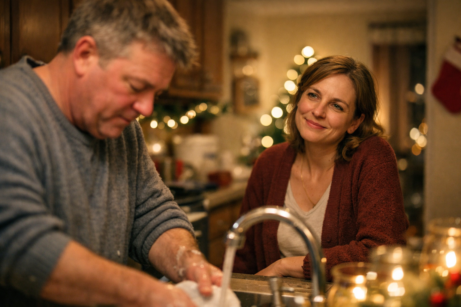 Teen Siblings' Christmas Gift to Dad Sparks Unexpected Change