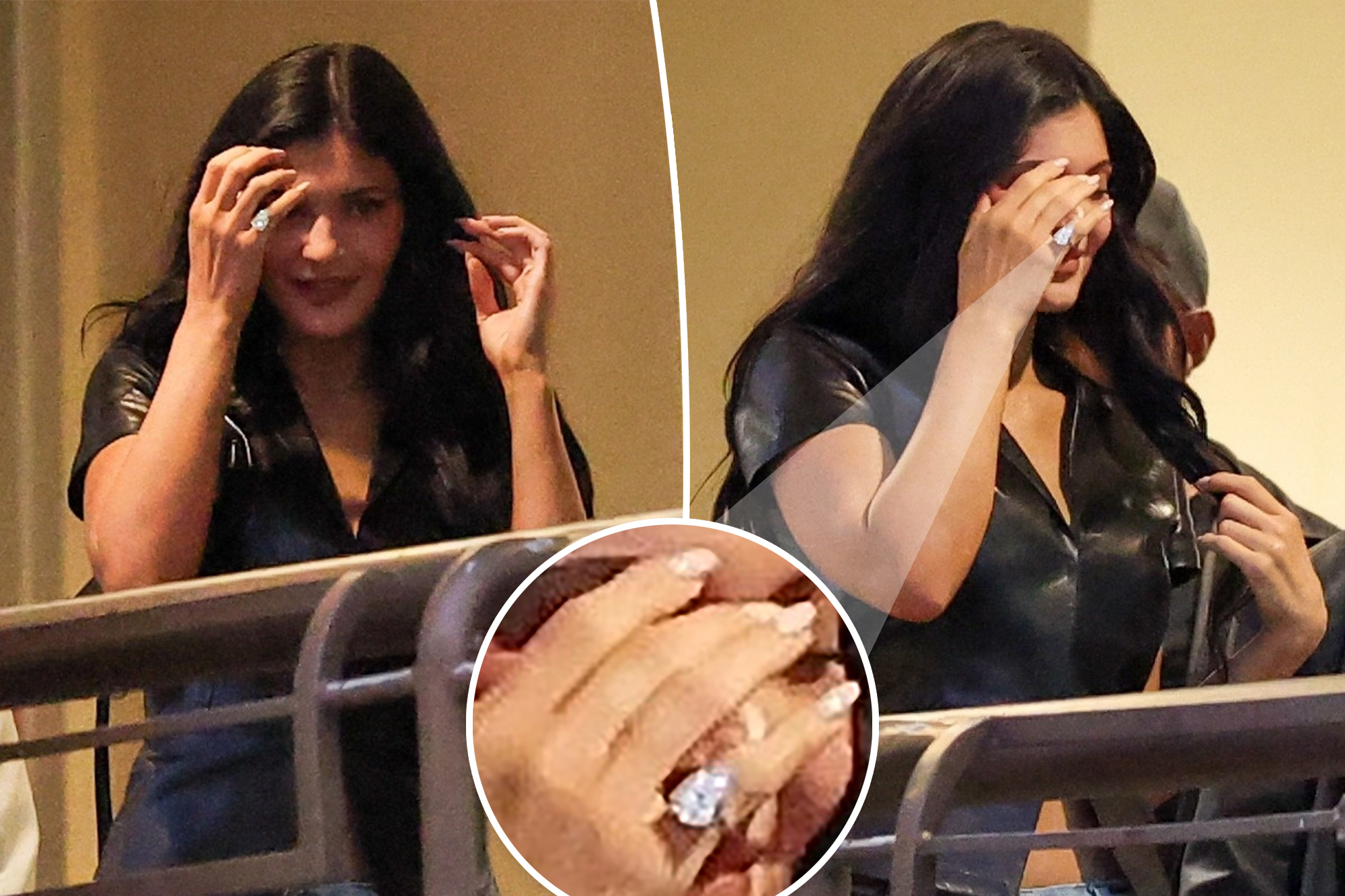 Kylie Jenner's Diamond Ring Turns Heads on LA Girls' Night Out