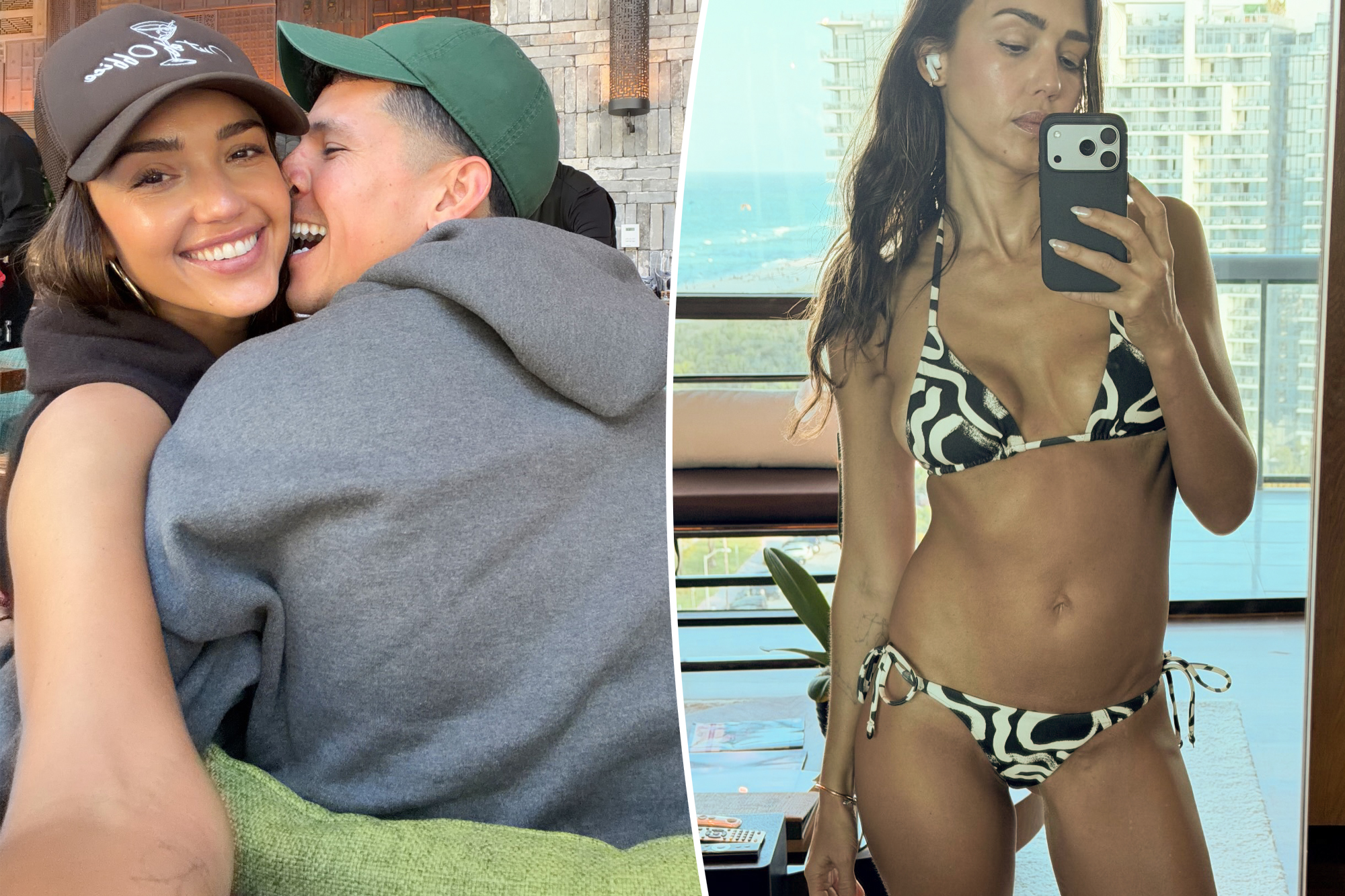 Jessica Alba and Danny Ramirez Cozy Up on Romantic Miami Retreat