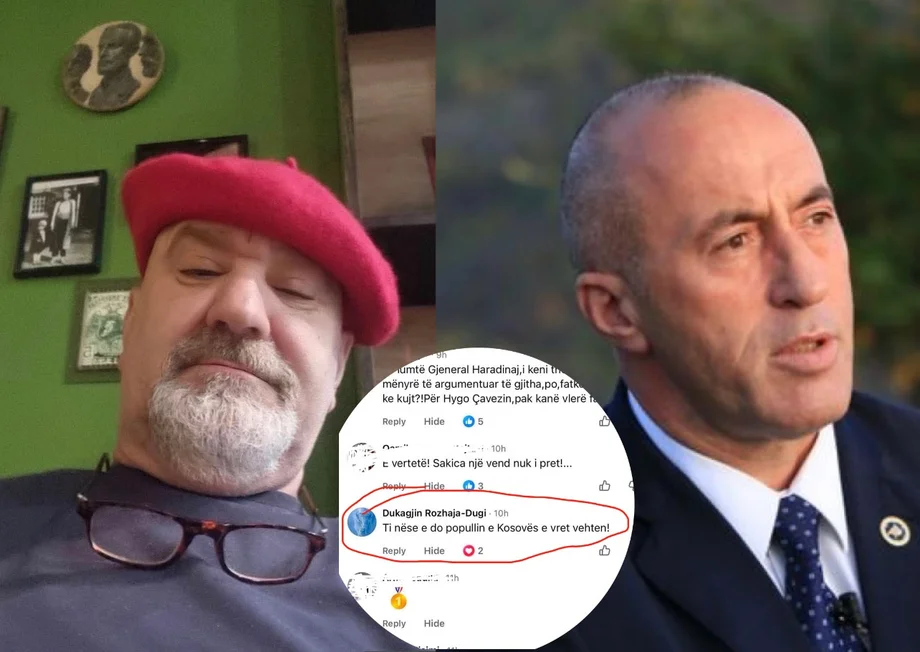 Ramush Haradinaj Faces Harsh Criticism After Controversial Facebook Post