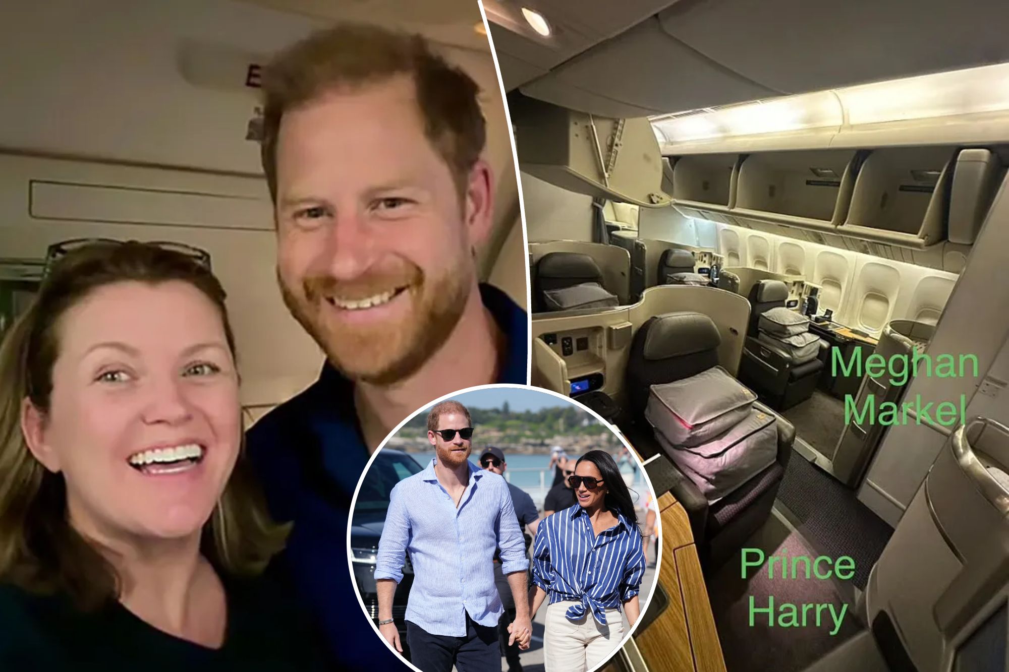 Prince Harry's Three Words to a Grieving Passenger on Flight Astonish Everyone