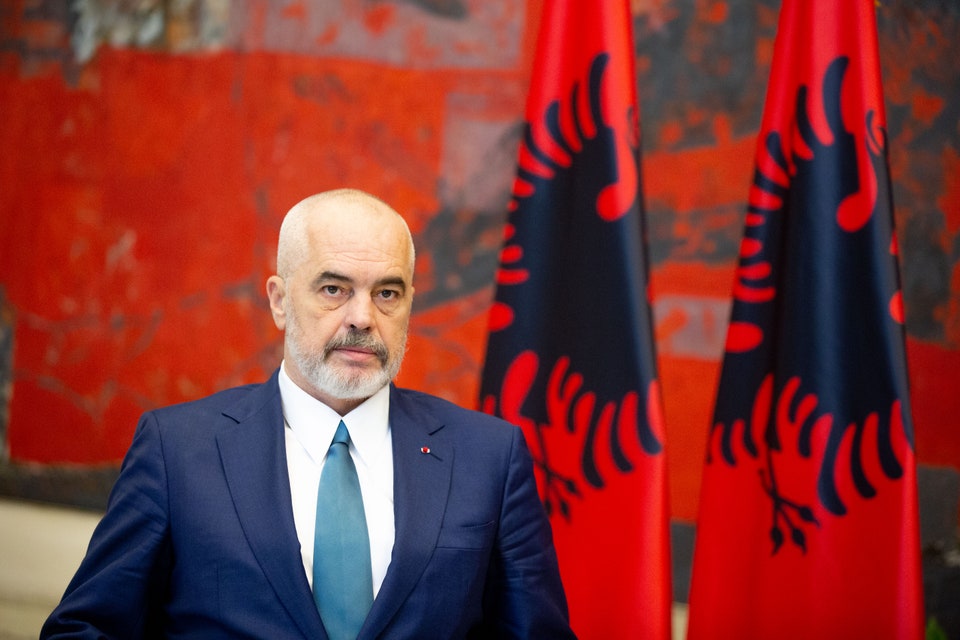 Edi Rama's Strong Words: Defending the UÇK Flag at All Costs