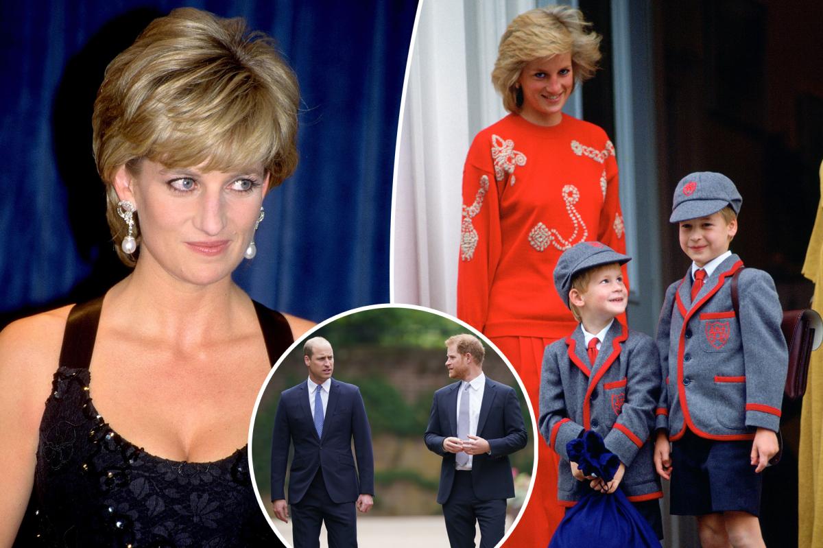 Unseen Letter Reveals Diana's Heartfelt Wish for William and Harry