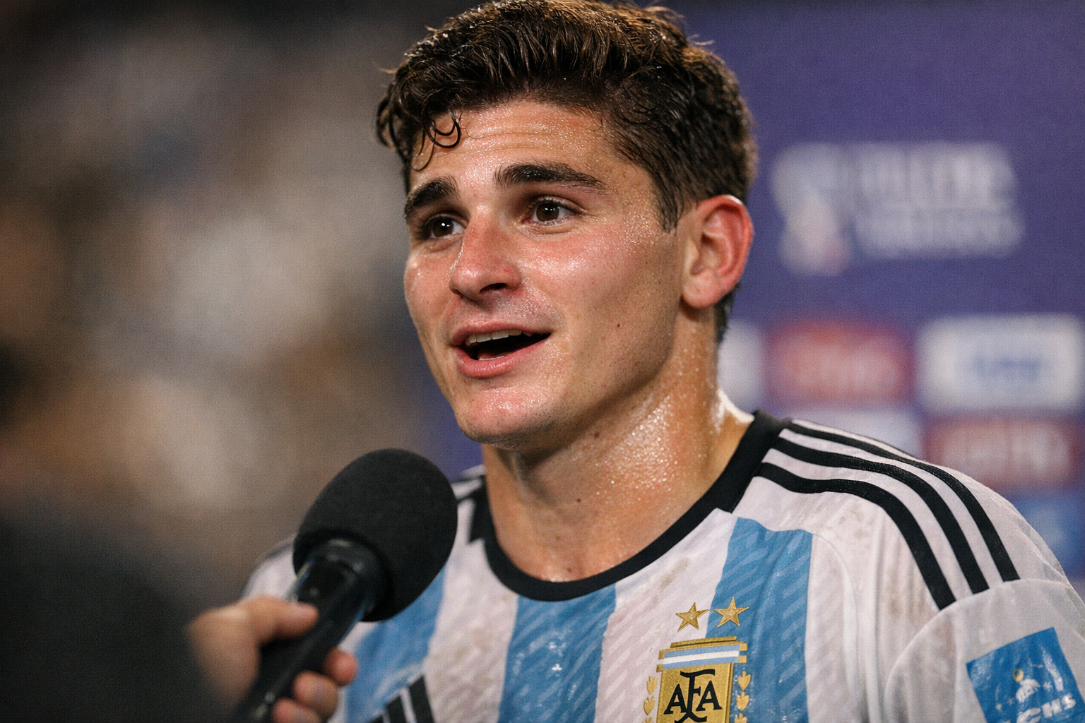 Julian Alvarez's Praises for Messi Stir Reactions After Historic Match