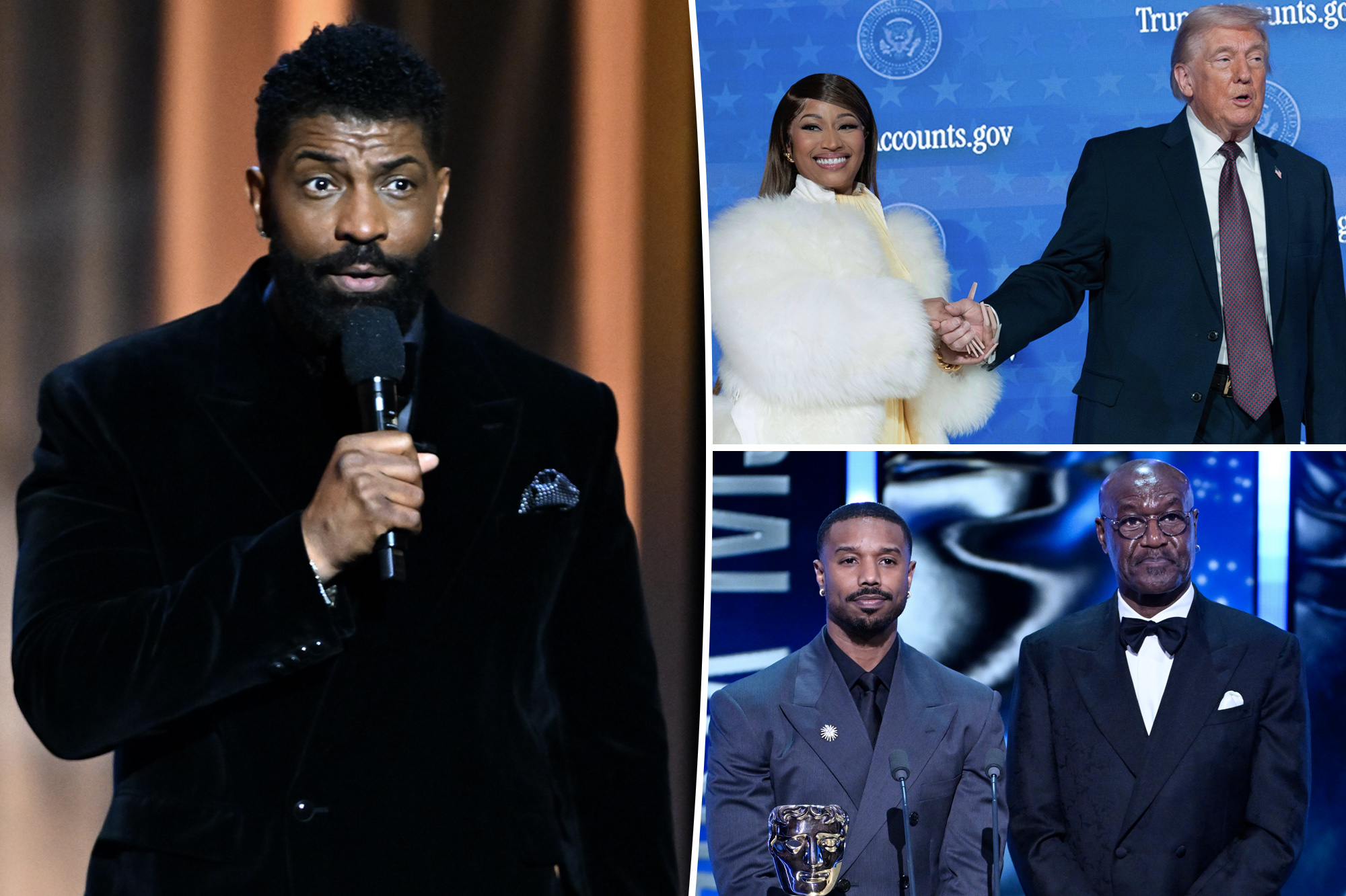 Deon Cole's Response to BAFTAs Controversy While Nicki Minaj Shifts at NAACP Awards 2026