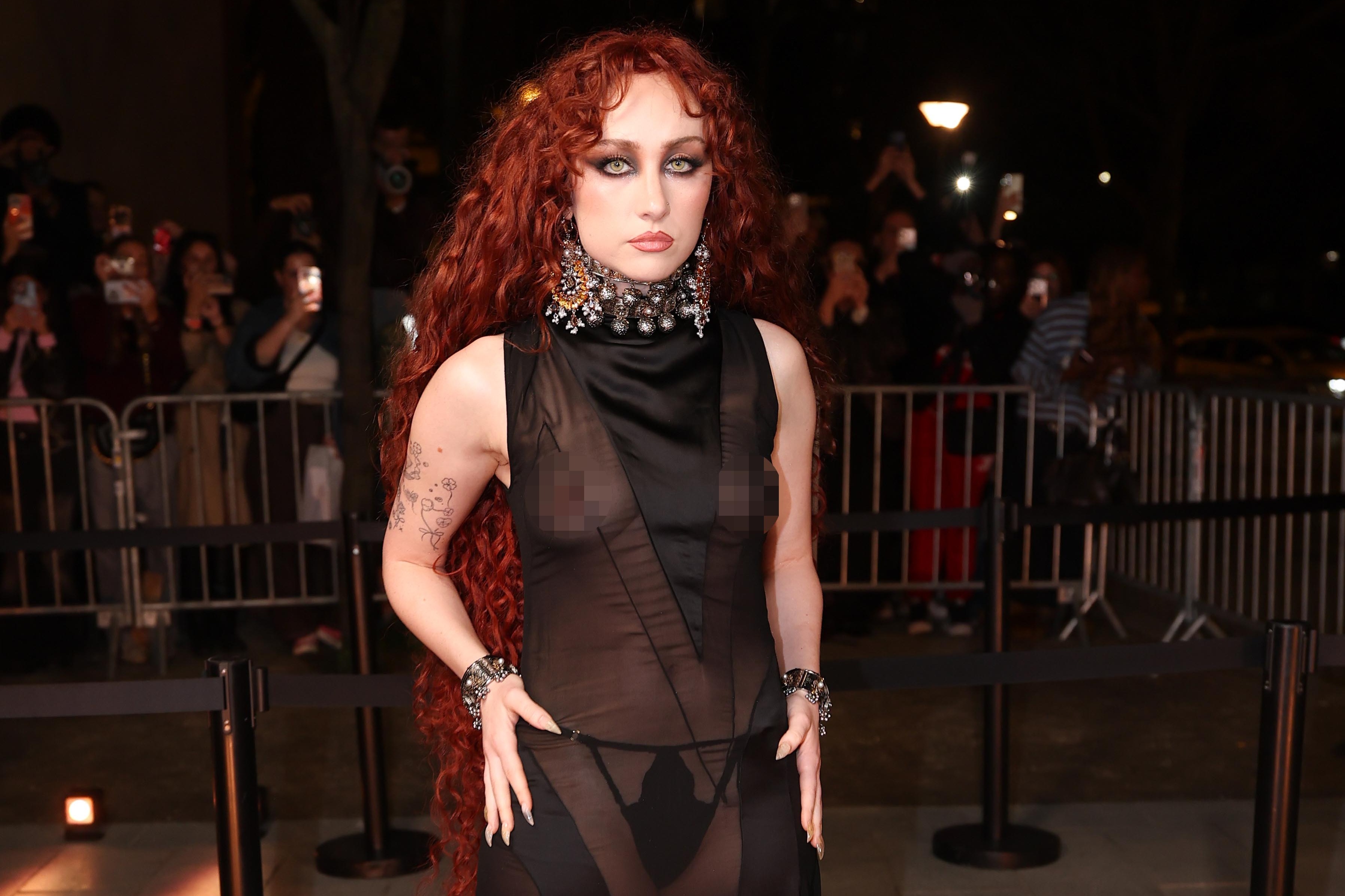Chappell Roan stuns Paris Fashion Week with daring see-through look