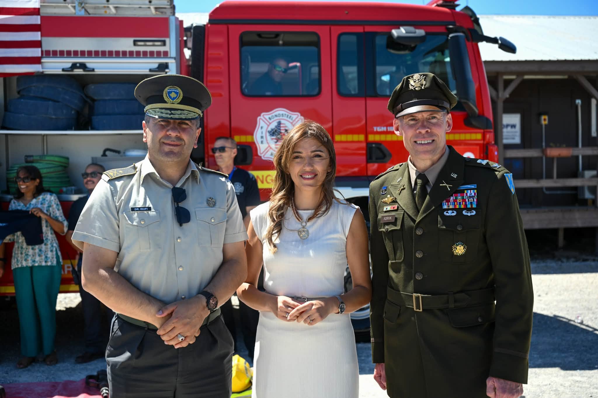 President Haxhiu Celebrates US Independence Day at Bondsteel Camp