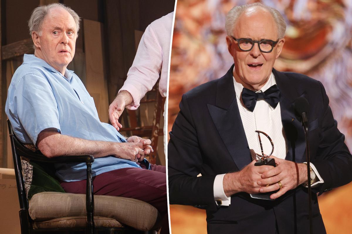 John Lithgow's Record-Breaking Tony Win Sparks Emotional Night