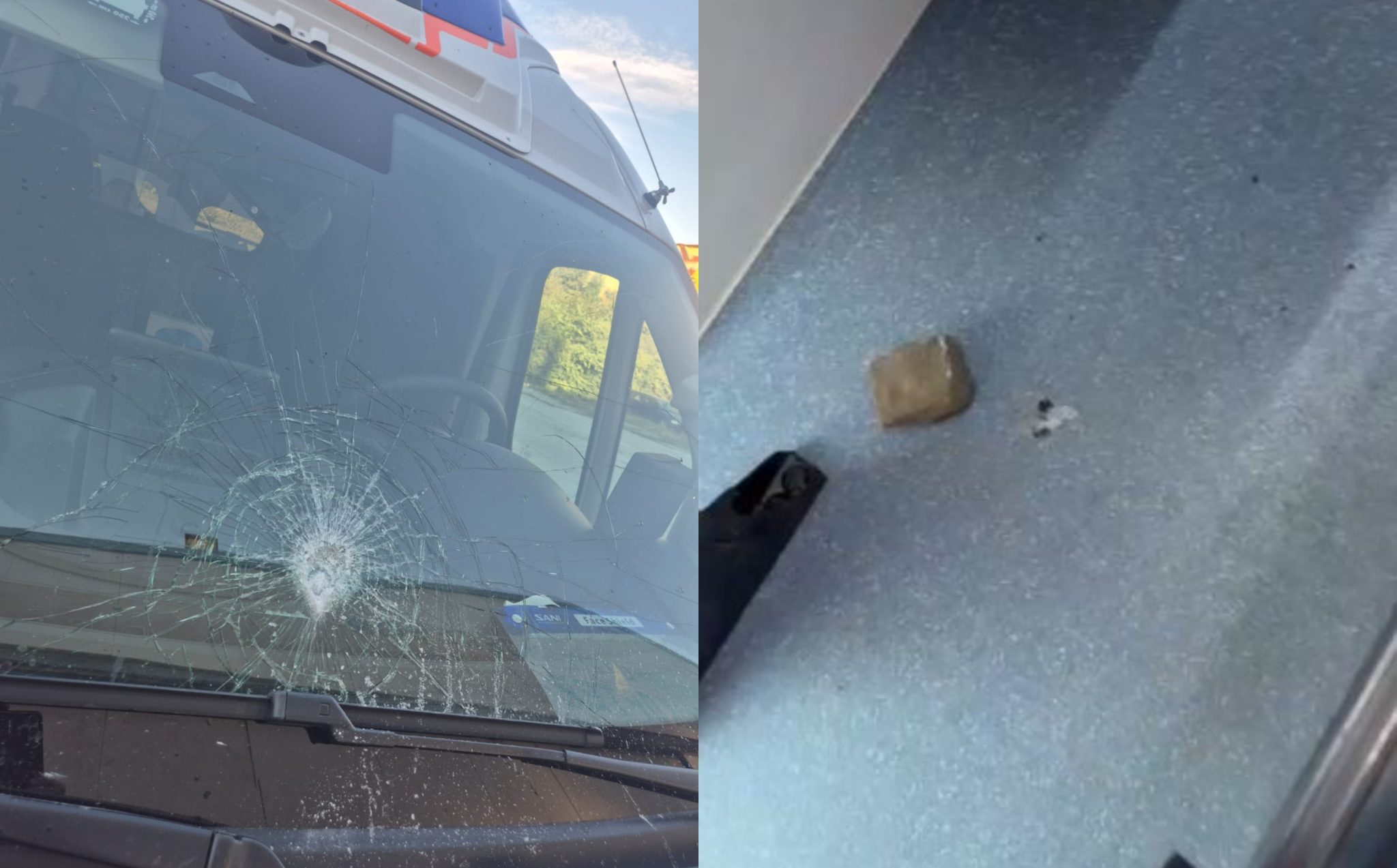 Ambulance Stoned During Protest: Prime Minister Urges Respect for Emergency Workers