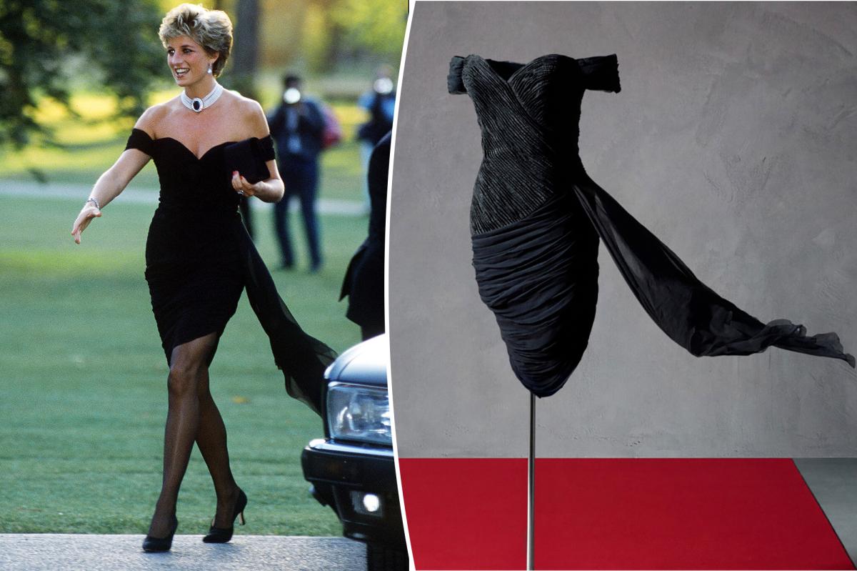 Princess Diana's 'Revenge Dress' Returns: The Auction Everyone's Talking About