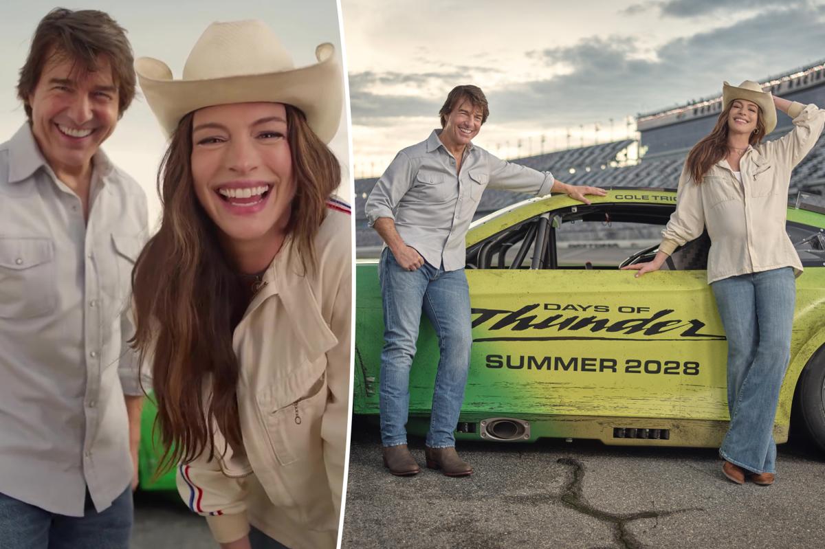 Anne Hathaway's Pregnancy Sparks Buzz in 'Days of Thunder 2' Reveal
