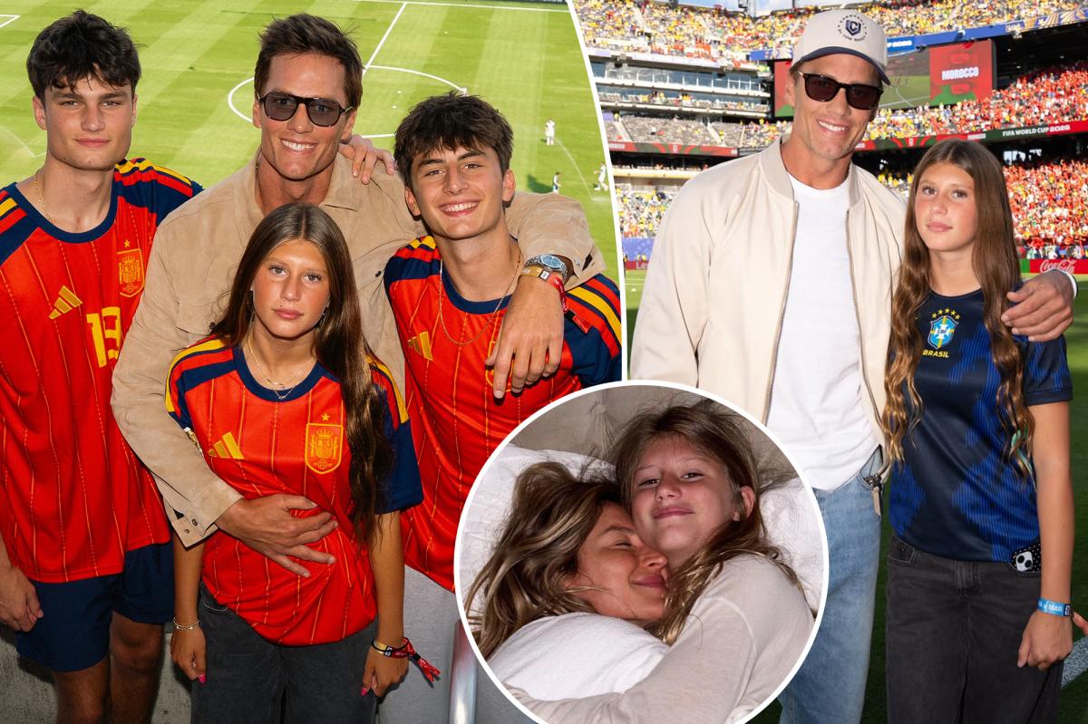 Gisele Bündchen's Daughter Vivian Steals the Show at the World Cup