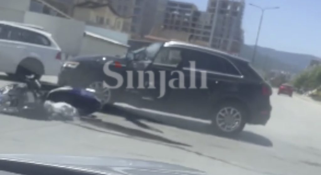 Prizren Traffic Accident: Motorcyclist Injured in Shocking Crash