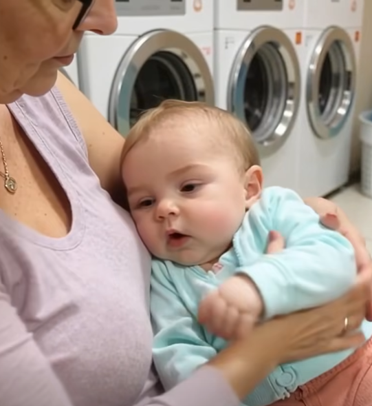 Exhausted Mother Falls Asleep at Laundromat, Discovers Something Heartwarming Later