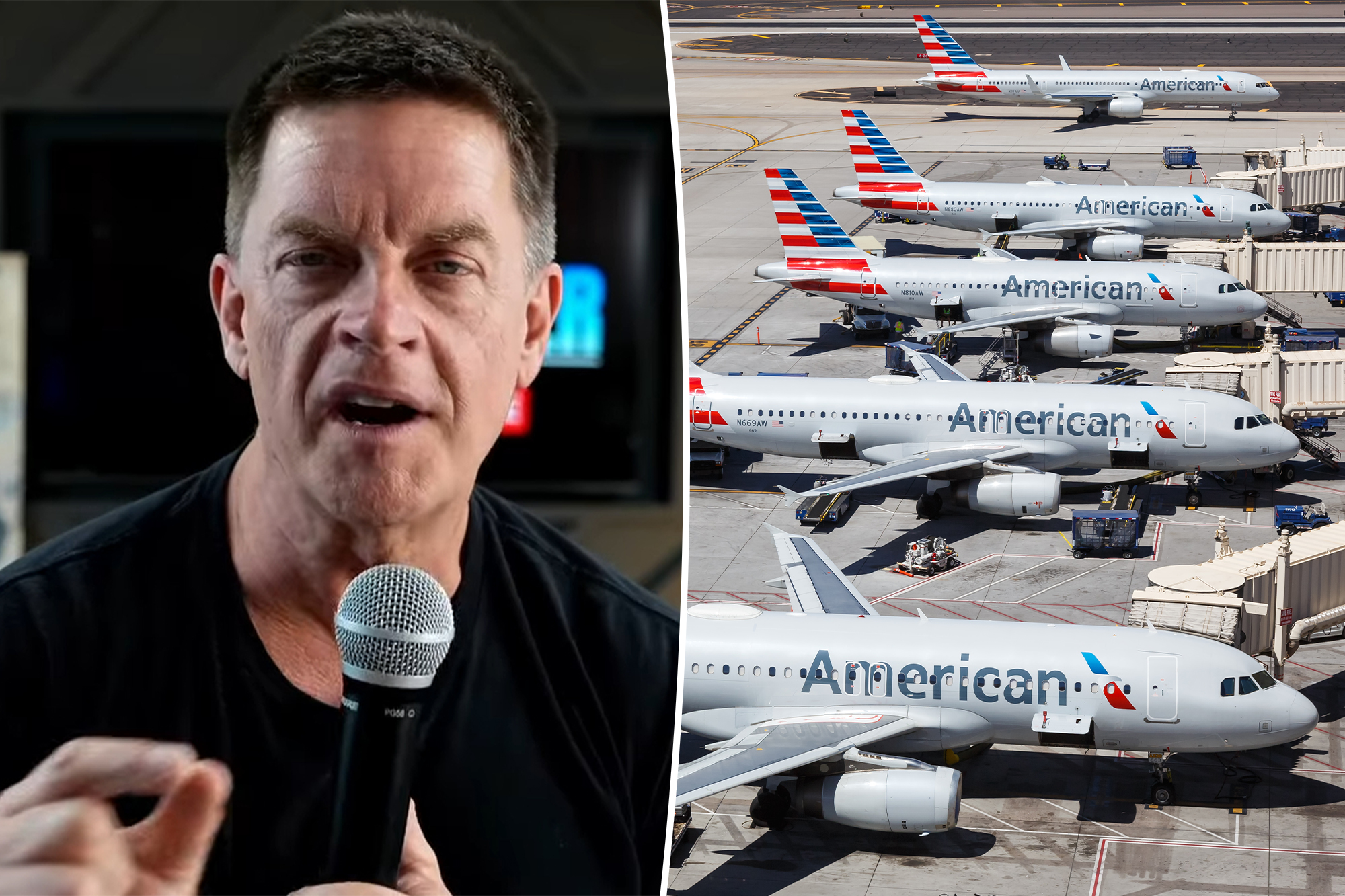 Jim Breuer's First-Class Upset at American Airlines Gate: 'This is Foul'