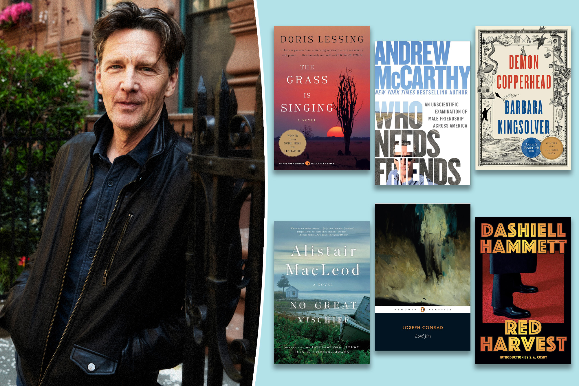 Discover Andrew McCarthy's Top 6 Must-Read Books!