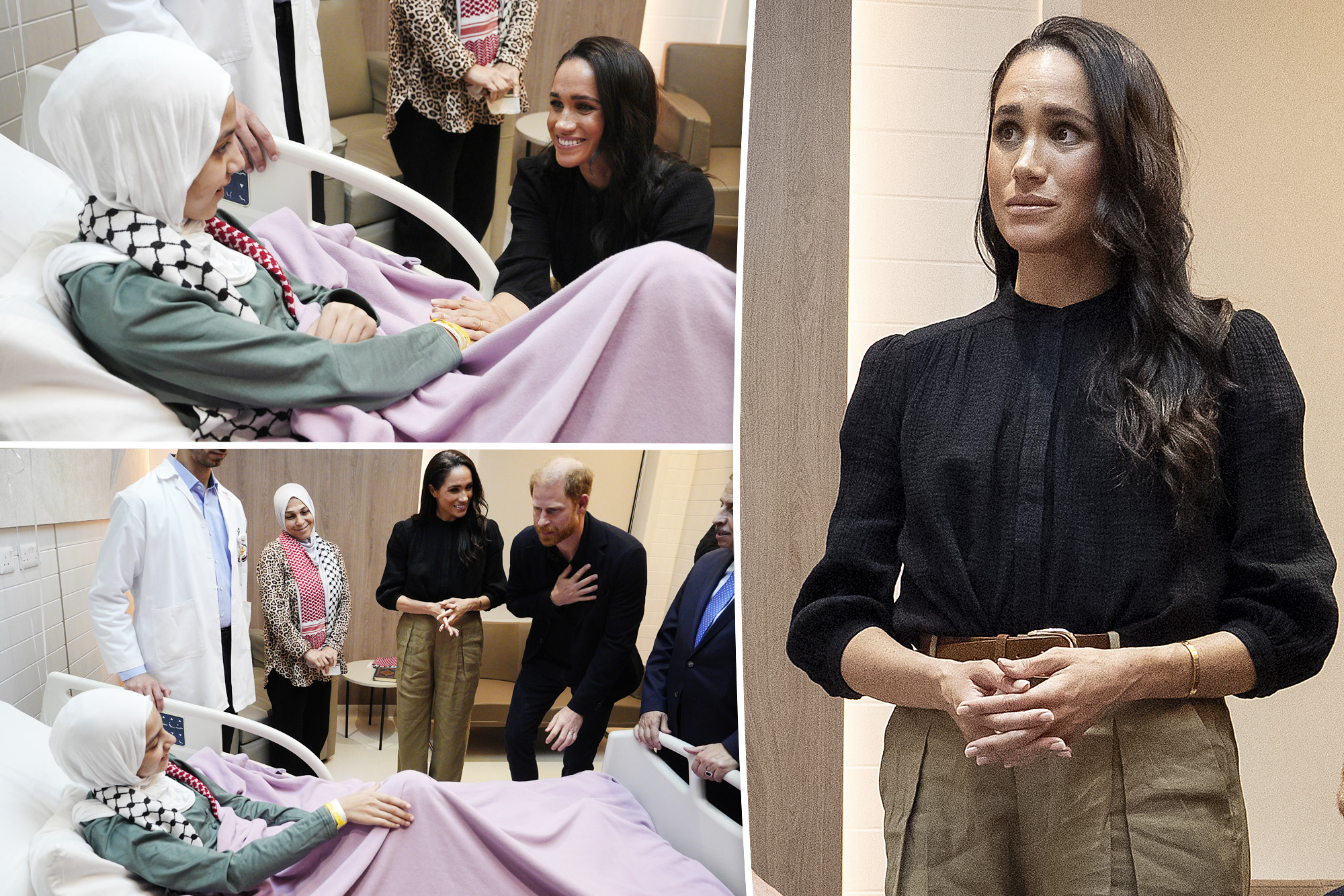 Meghan and Harry's Surprise Visit to Gaza Burn Victim in Jordan