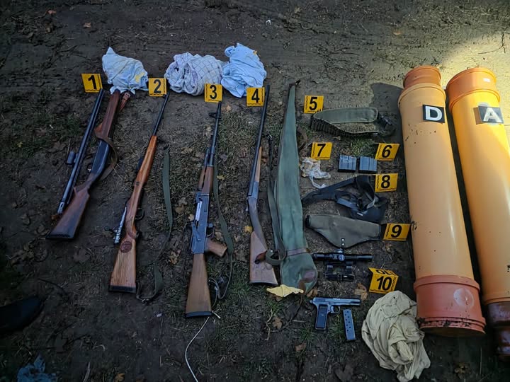 Kosovo Police Seize Illegal Weapons in Zubin Potok Barn Operation