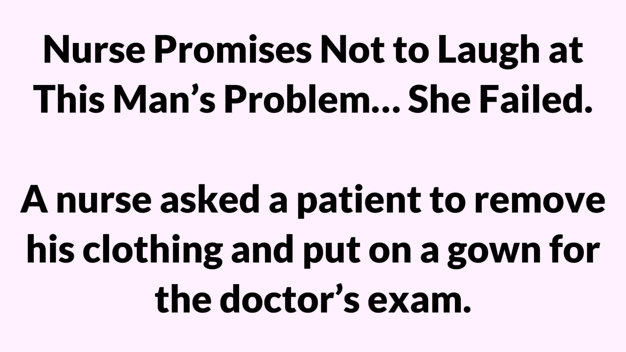 I have never laughed at a patient in more than twenty years.