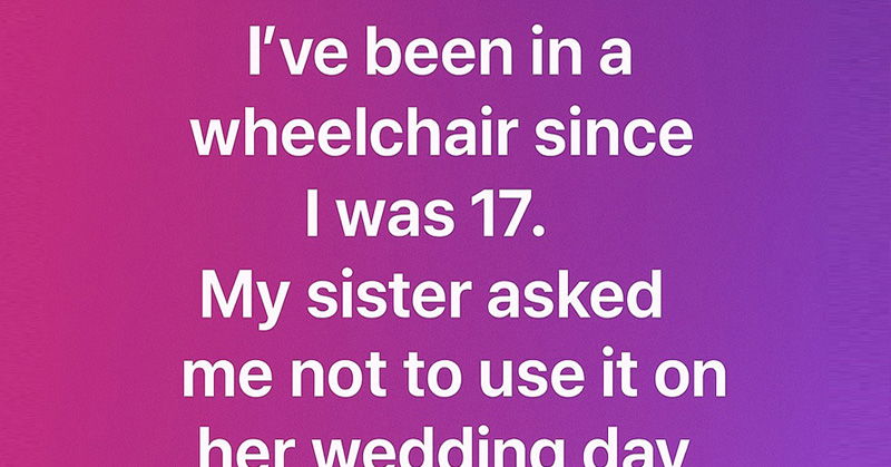 Learning the True Meaning of Inclusion on a Wedding Day