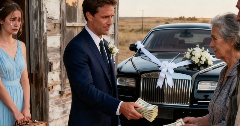 My parents sold me to a rich man due to poverty, but what occurred on our wedding night surprised everyone.