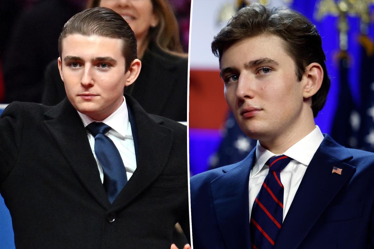 Barron Trump's New Look at UFC Event Raises Eyebrows
