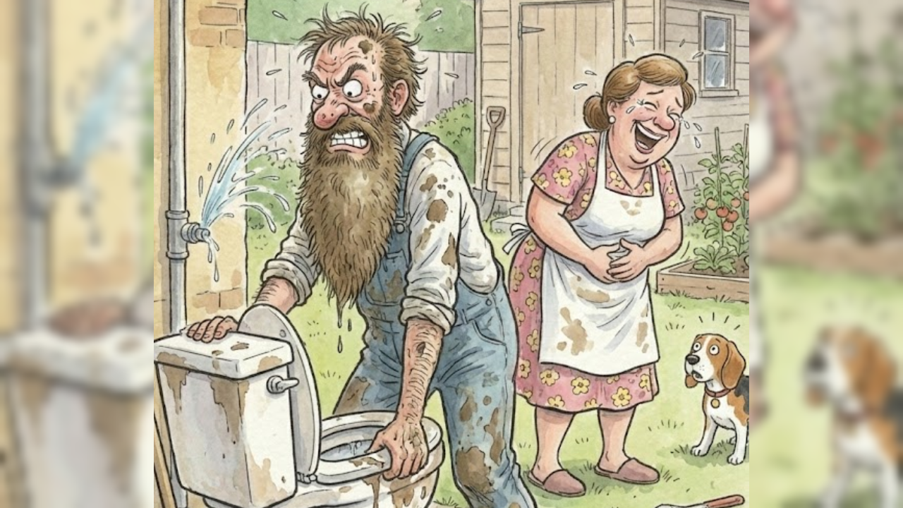 How Ma Outsmarted Pa Using a Toilet Seat!