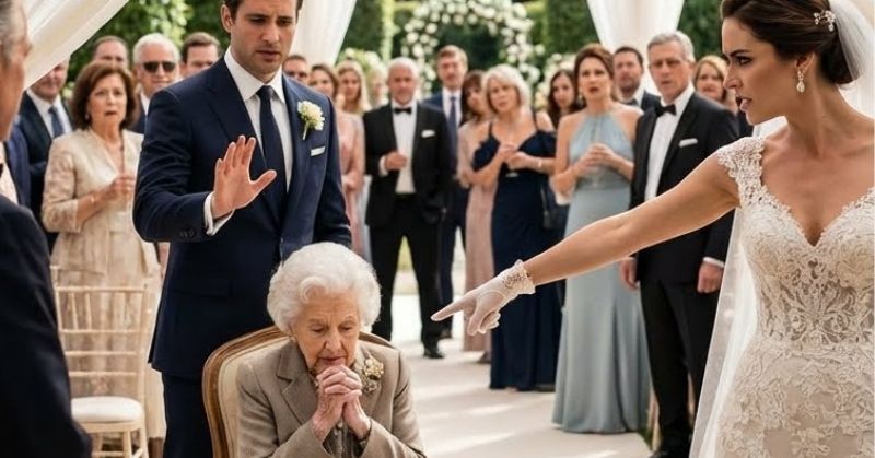 At my son's wedding, I was left speechless when the bride scornfully instructed me to sit with the staff. The room erupted in laughter as she pushed a chair into the corner, humiliating me by treating me like a servant.