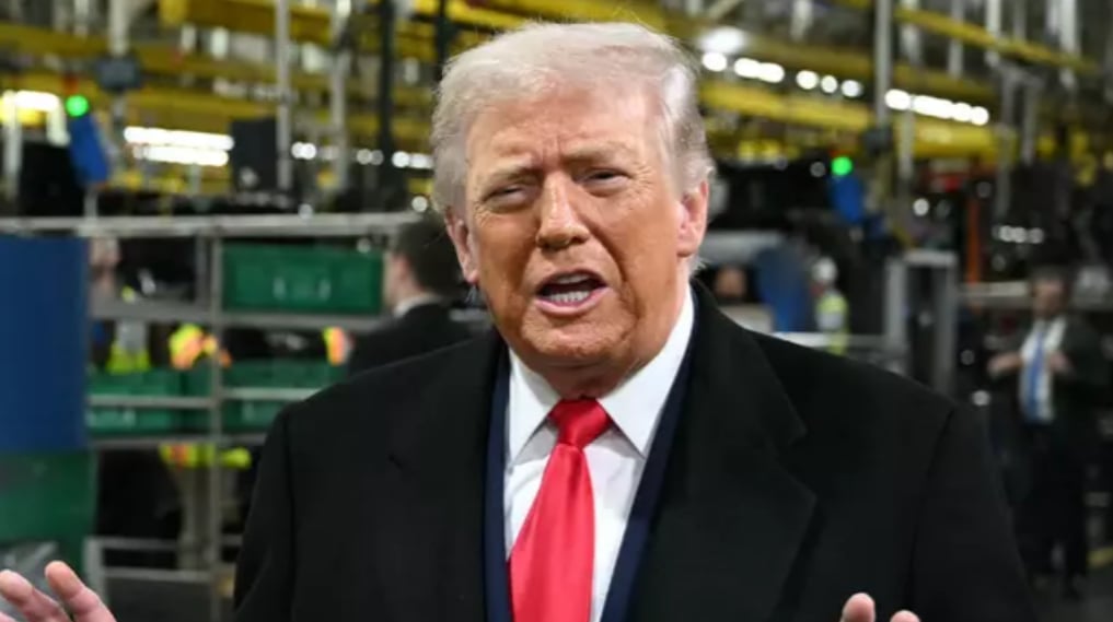 Man who confronted Trump as 'pedophile protector' shares his story after being suspended from work.