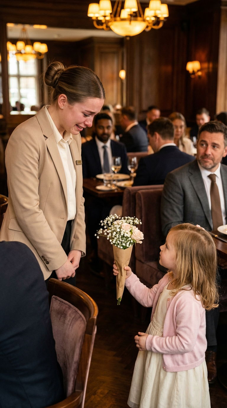 "A touching gift from an orphaned girl to a waitress who thought she couldn't become a mother, and the heartwarming love story that unfolded."