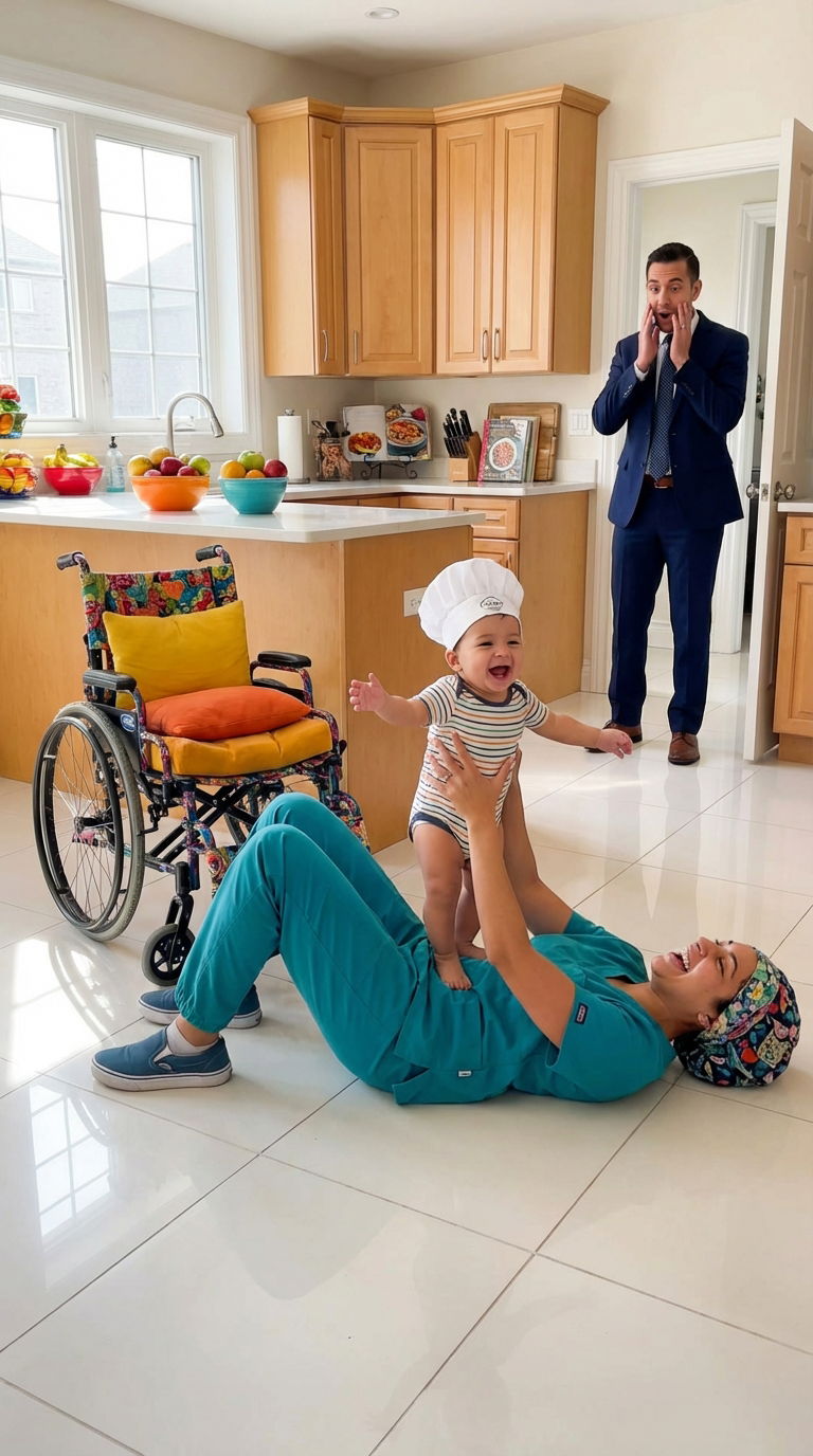 Wealthy Man Fakes Trip, Unveils Maid's Actions Toward His Disabled Son