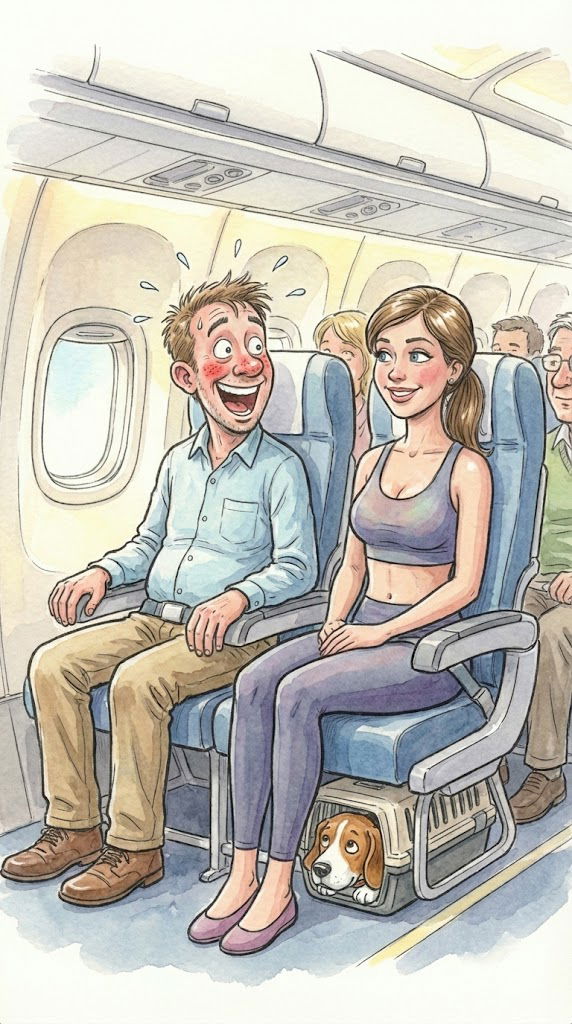 Celeb Alert: In-Flight Encounter Between Man and Woman