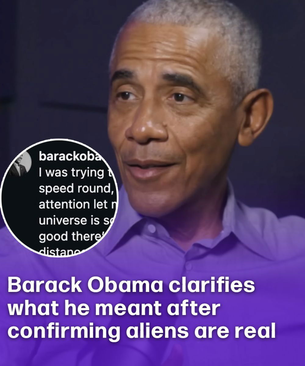 Barack Obama explains his shocking alien reveal